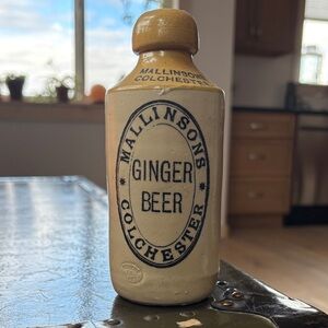 Ginger Beer Stoneware Bottle